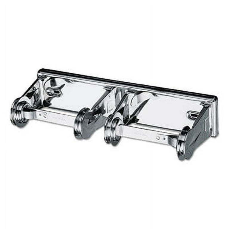 Locking Toilet Tissue Dispenser, 12.38 x 4.5 x 2.75, Chrome Locking Toilet Tissue Dispenser, 12.38 x 4.5 x 2.75, Chrome