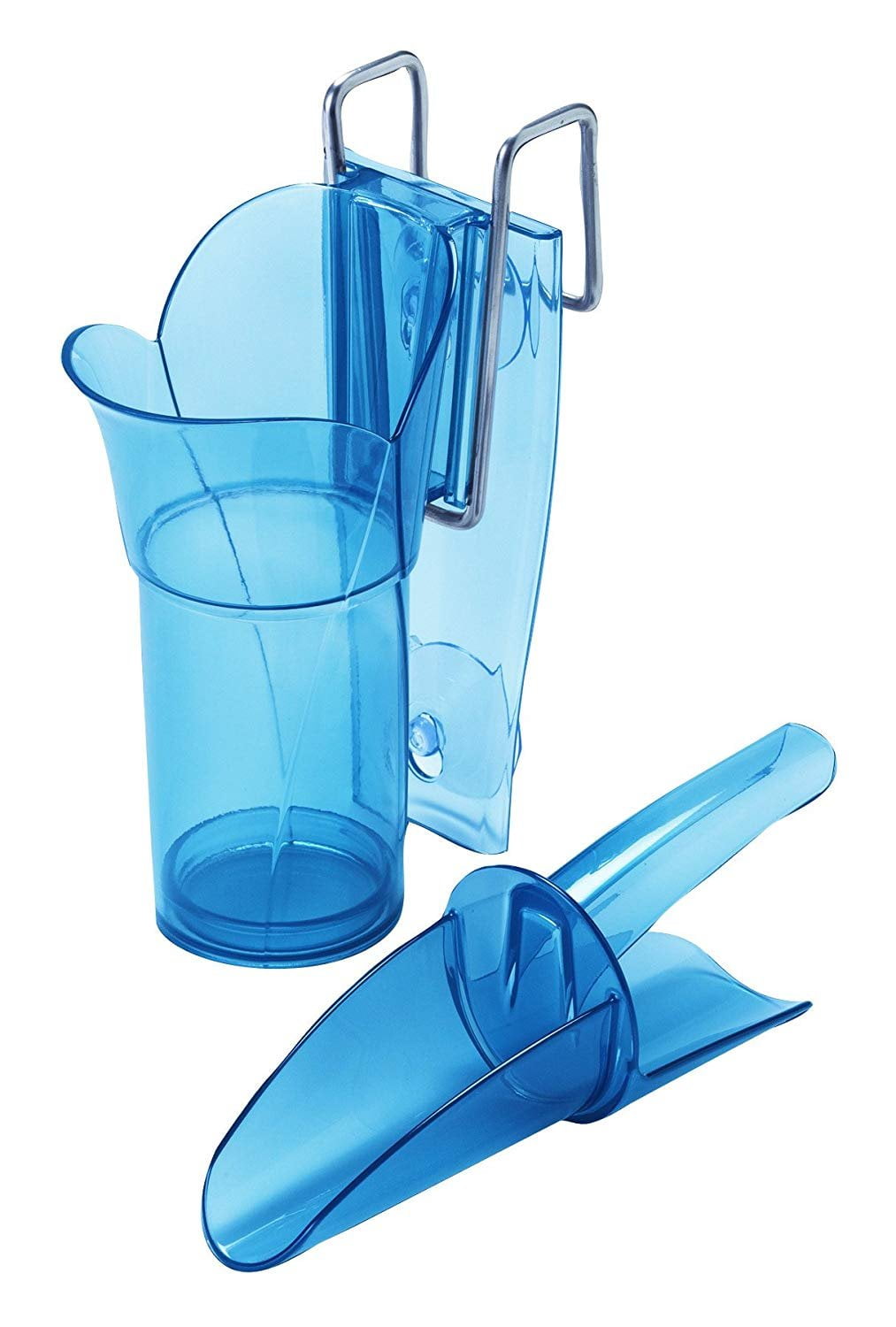 San Jamar SI5000 Polycarbonate Saf-T-Scoop and Guardian System, 6oz to 10oz, for Bar and Beverage Station