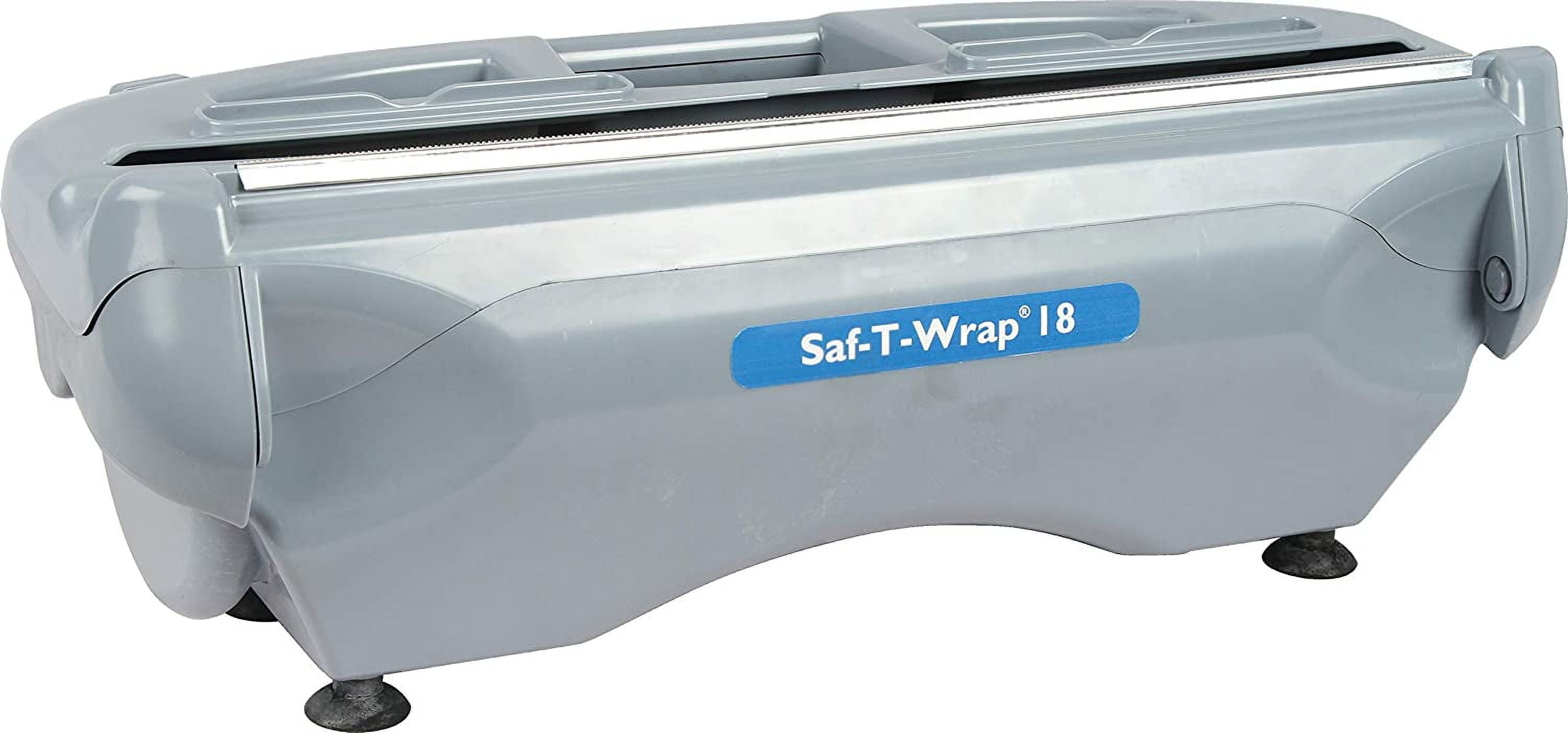San Jamar SafTWrap Plastic Wrap and Foil Dispenser for Commercial