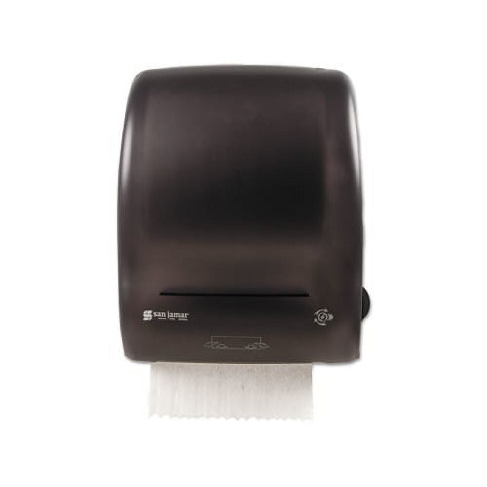 San Jamar T1400 Classic Smart System with IQ Sensor Roll Towel Dispenser,  Fits 8 Wide and 4 Diameter Stub Roll, 12-1/2 Width x 16-1/2 Height x