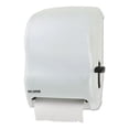 thumbnail image 1 of San Jamar T1100WH 13 x 16.5 x 9.25 in. Lever Roll Towel Dispenser without Transfer Mechanism - White, 1 of 1