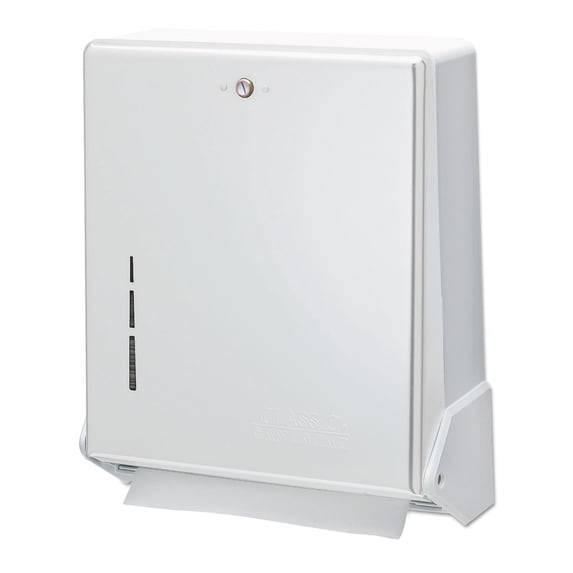 Cfs True Fold C-fold/multifold Paper Towel Dispenser, 11.63 X 5 X 14.5, White