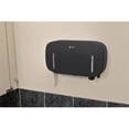 thumbnail image 1 of San Jamar SJMR4200BK 9 in. Timeless Twin JBT Tissue Dispenser - Black, 1 of 1