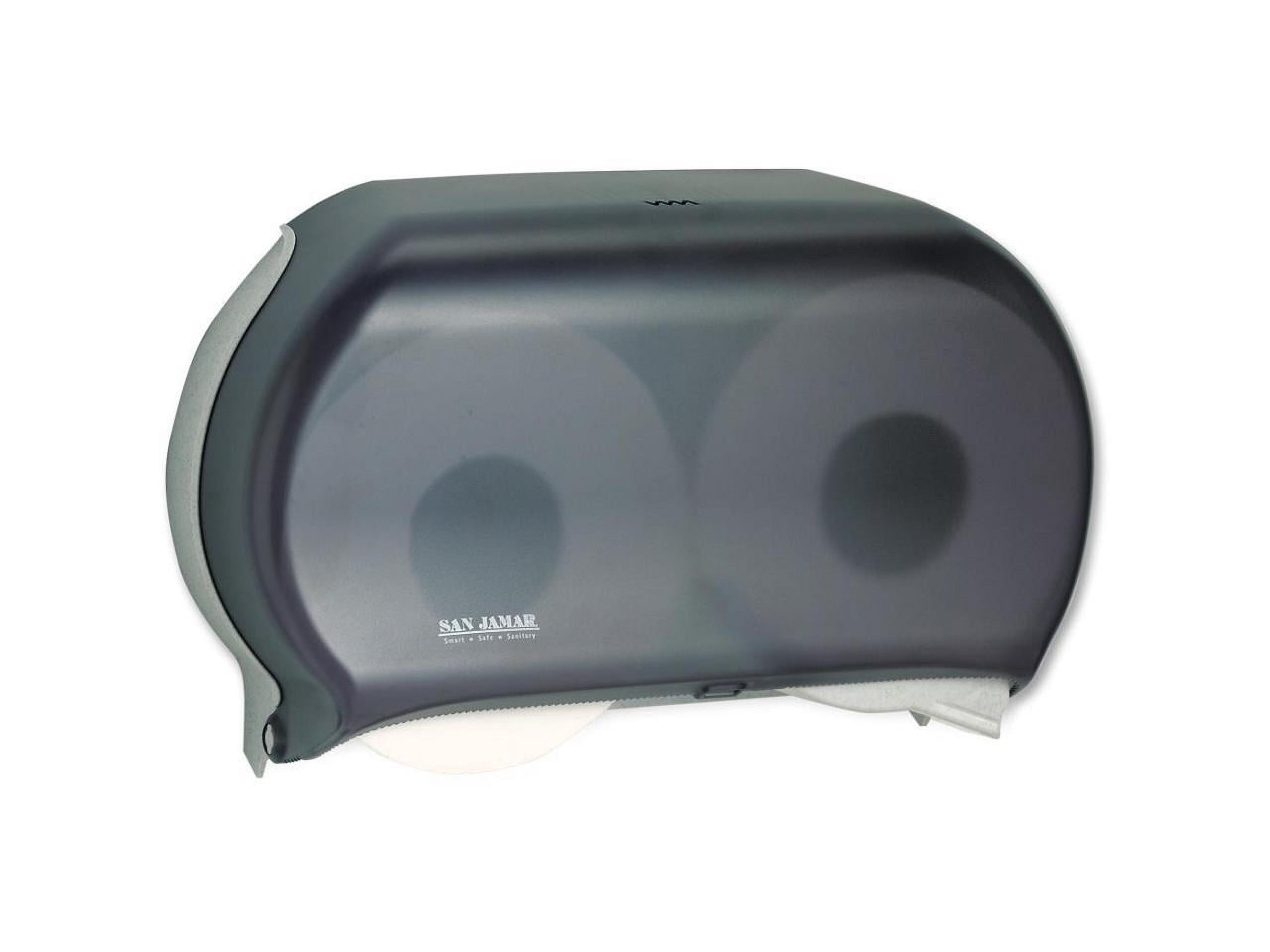 Distributeur De Papier Toilette San Jamar Single Jumbo 9" – Modèle R2000TBK, Noir