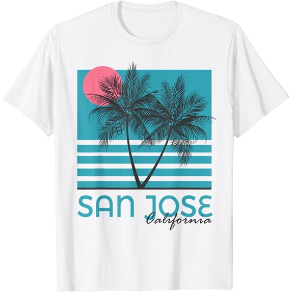 San Jose California T Shirt Vintage Souvenirs
