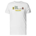 thumbnail image 1 of San Jose City Landmarks T-Shirt Men -Image by Shutterstock, Male 3X-Large, 1 of 2