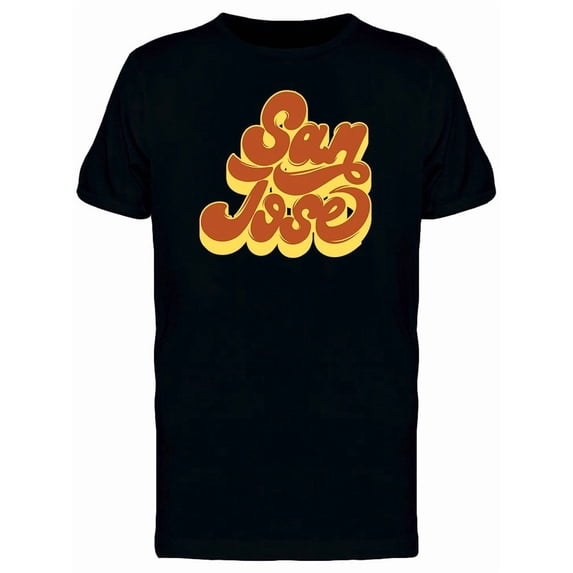 San Jose City Slogan Tee Men's -Image by Shutterstock