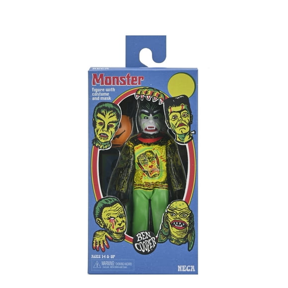 Ben Cooper 6" Wolfman Costume Action Figure, by NECA