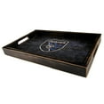 thumbnail image 1 of San Jose Earthquakes 20'' x 12'' Distressed Serving Tray, 1 of 1