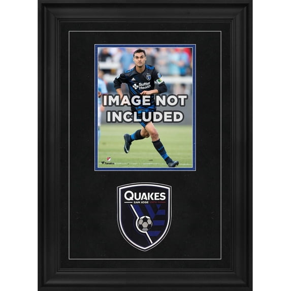 San Jose Earthquakes Deluxe 8" x 10" Vertical Photograph Frame with Team Logo