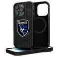 thumbnail image 1 of San Jose Earthquakes Text Backdrop iPhone Magnetic Bump Case, 1 of 1