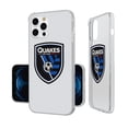 thumbnail image 1 of San Jose Earthquakes iPhone Insignia Design Clear Case, 1 of 7