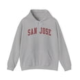 thumbnail image 1 of San Jose Hoodie Gifts Hooded Sweatshirt Pullover Shirt, 1 of 4