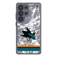 thumbnail image 1 of San Jose Sharks Galaxy Stripe Clear Ice Case, 1 of 6