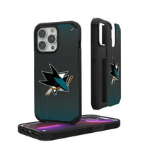 San Jose Sharks Linen Logo iPhone Rugged Case
