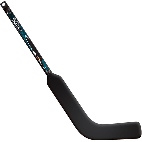 San Jose Sharks Unsigned InGlasCo Composite Mini Goalie Stick