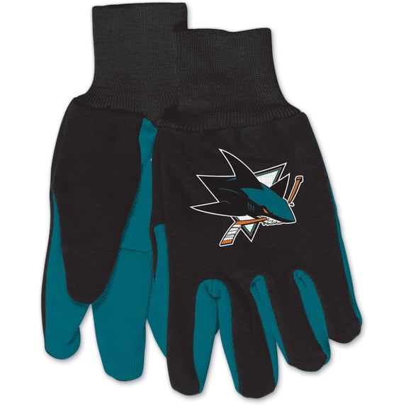 San Jose Sharks WinCraft Two-Tone Gloves