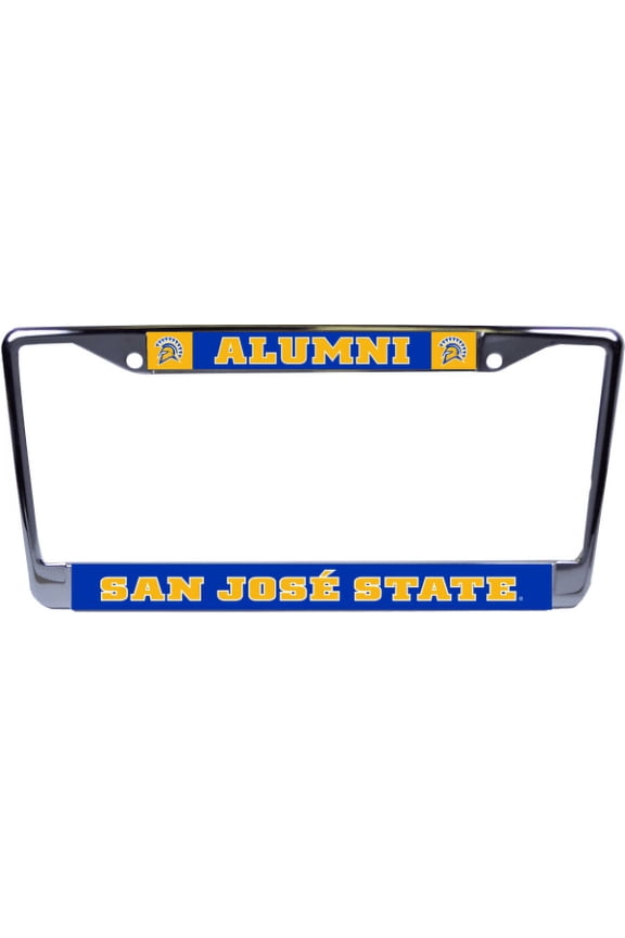 San Jose State Spartans Alumni Glossy Print Chrome Frame