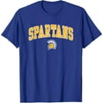 thumbnail image 1 of San Jose State Spartans Arch Over Blue Officially Licensed T-Shirt, 1 of 3