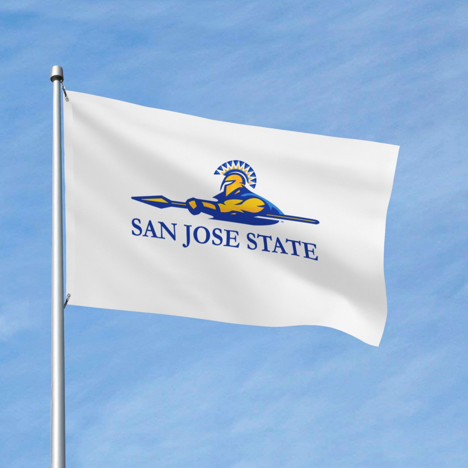 WinCraft San Jose Earthquakes Banner Flag - 3' X 5' Polyester Outdoor Flag With Grommets - View #9