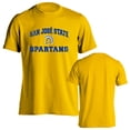 thumbnail image 1 of San Jose State University Spartans FSU Distressed Retro Short Sleeve T-Shirt, 1 of 4