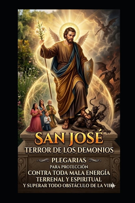 San Jose Terror de Los Demonios: Plegarias Para Proteccion Contra Toda Mala Energia Terrenal Y Espiritual Y Superar Todo, (Paperback)