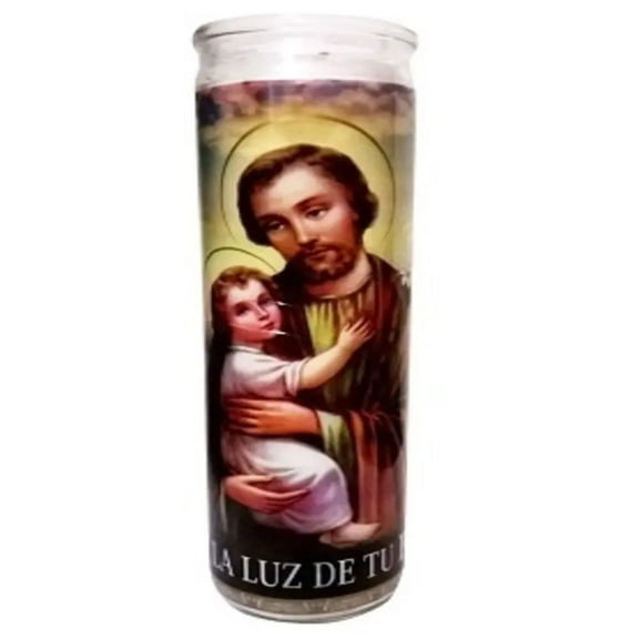 San Jose White Candle tall