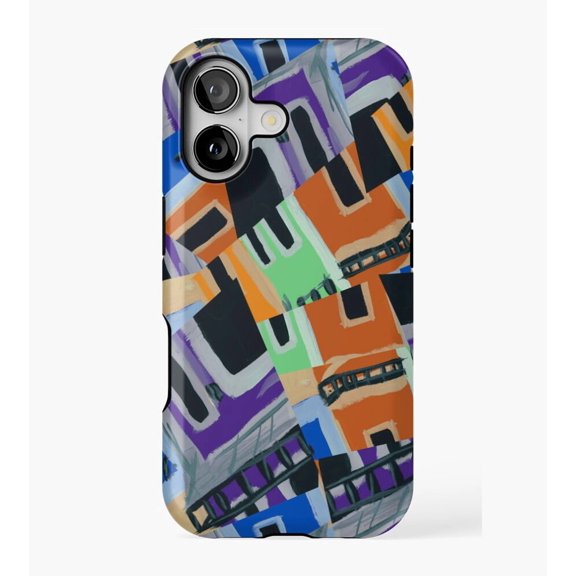 San Juan Houses Colorful Architecture Tough Case for iPhone 11 12 13 14 15 16 17