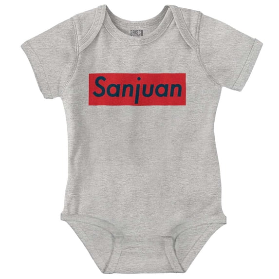 San Juan Puerto Rico Boricua Pride Romper Boys or Girls Infant Baby Brisco Brands NB