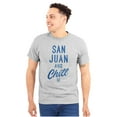 thumbnail image 1 of San Juan Puerto Rico Chill Vintage Men's Graphic T Shirt Tees Brisco Brands S, 1 of 4