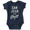 thumbnail image 1 of San Juan Puerto Rico Chill Vintage Romper Boys or Girls Infant Baby Brisco Brands 12M, 1 of 6