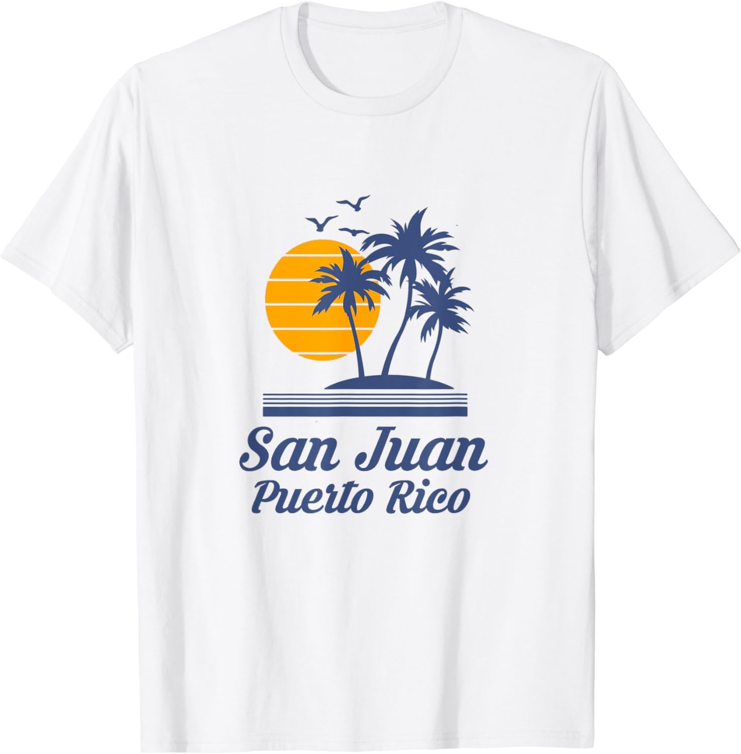 San Juan Puerto Rico Shirt Beach Tourist Souvenir Vacation - Walmart.com
