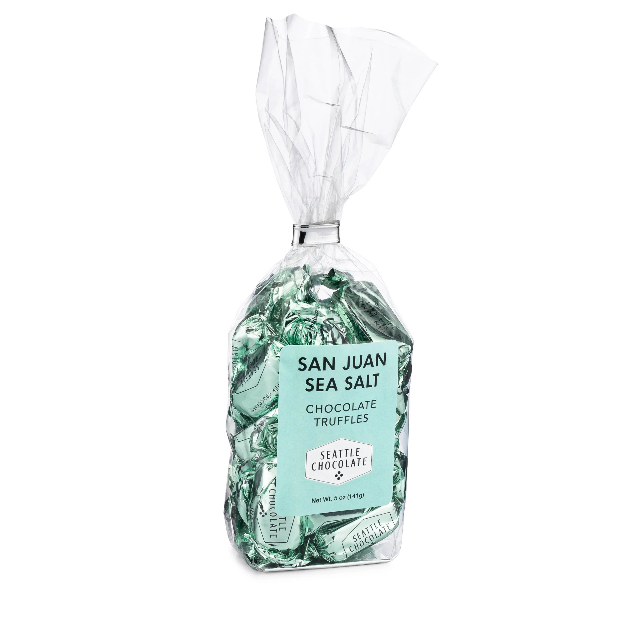 San Juan Sea Salt Milk Chocolate Truffles Gourmet Gift Bag