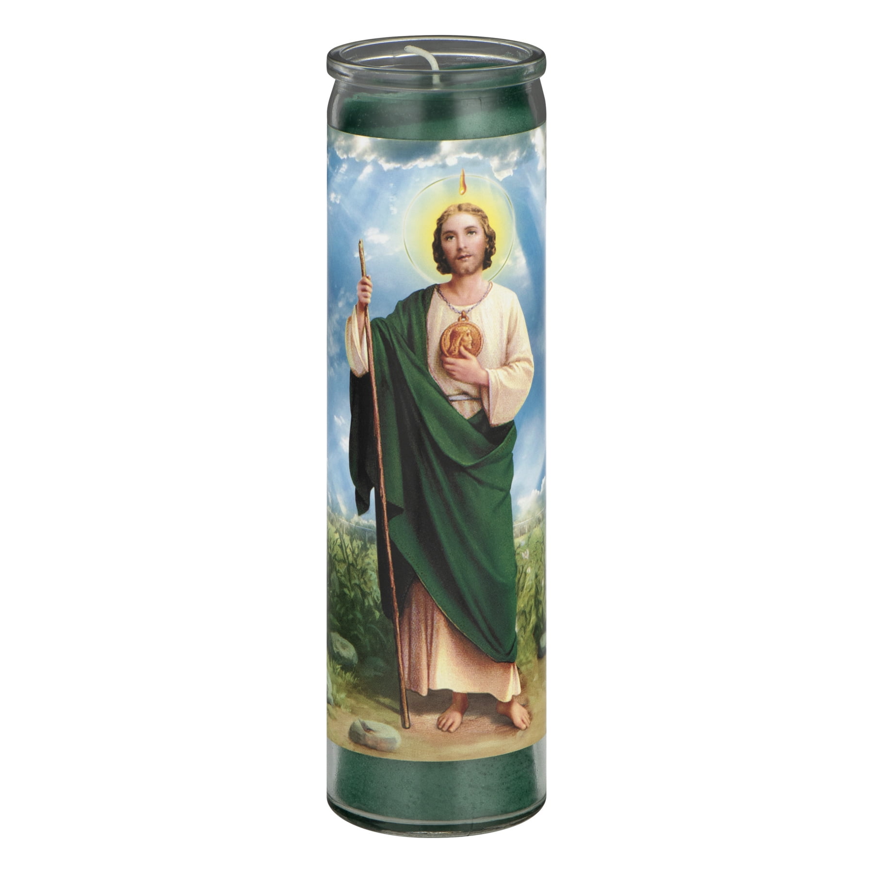 San Judas Tadeo Bright Glow Candle