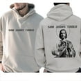 thumbnail image 1 of San Judas Tadeo Hoodie – Double-Sided St. Jude Devotion Art Pullover, Catholic Saint Religious Apparel, Faith Graphic Hoodie, 1 of 7