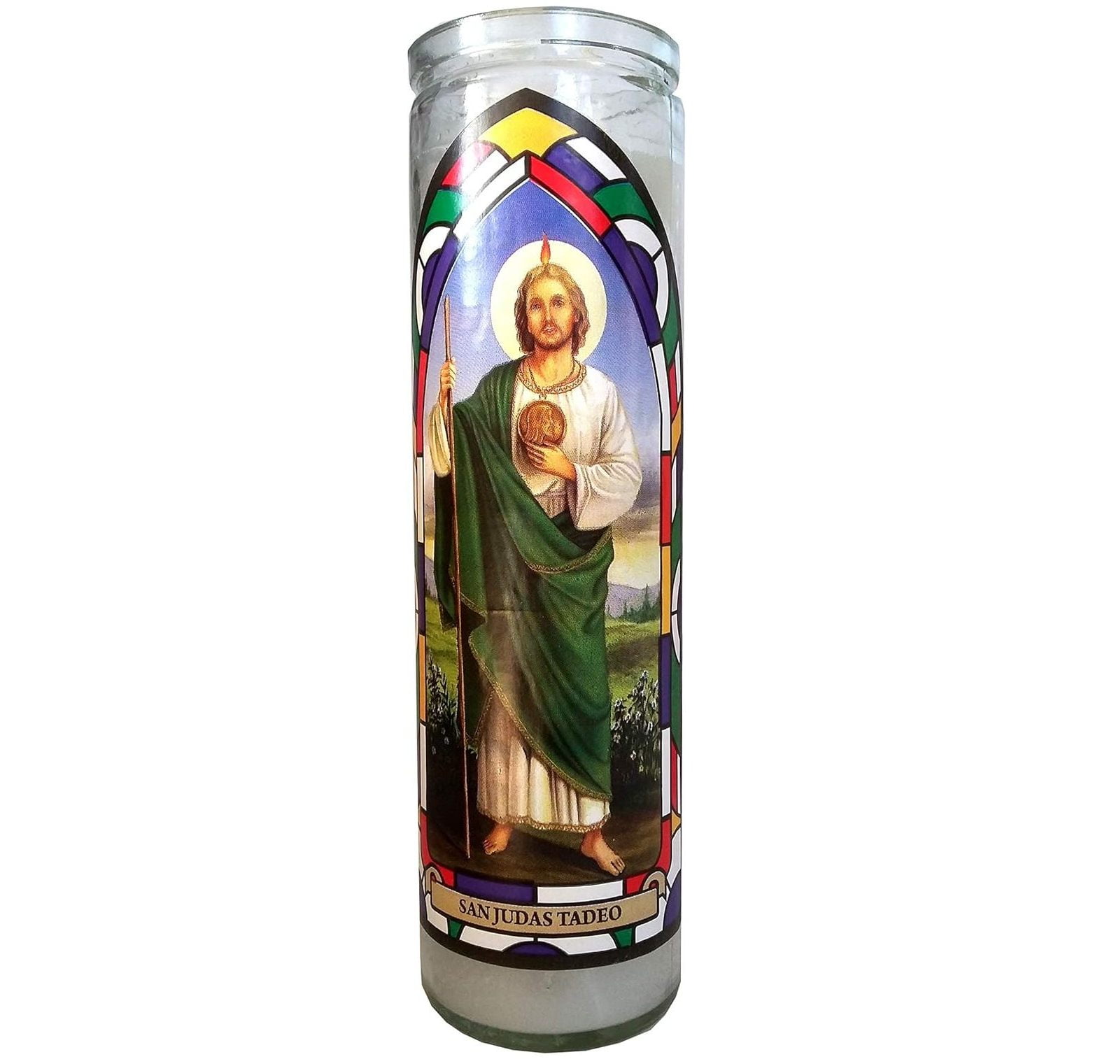 San Judas Tadeo (St. Jude Thaddeus) Devotional Candle