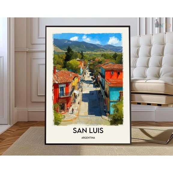 San Luis Argentina Poster, Unframed Paper Poster 8x10in