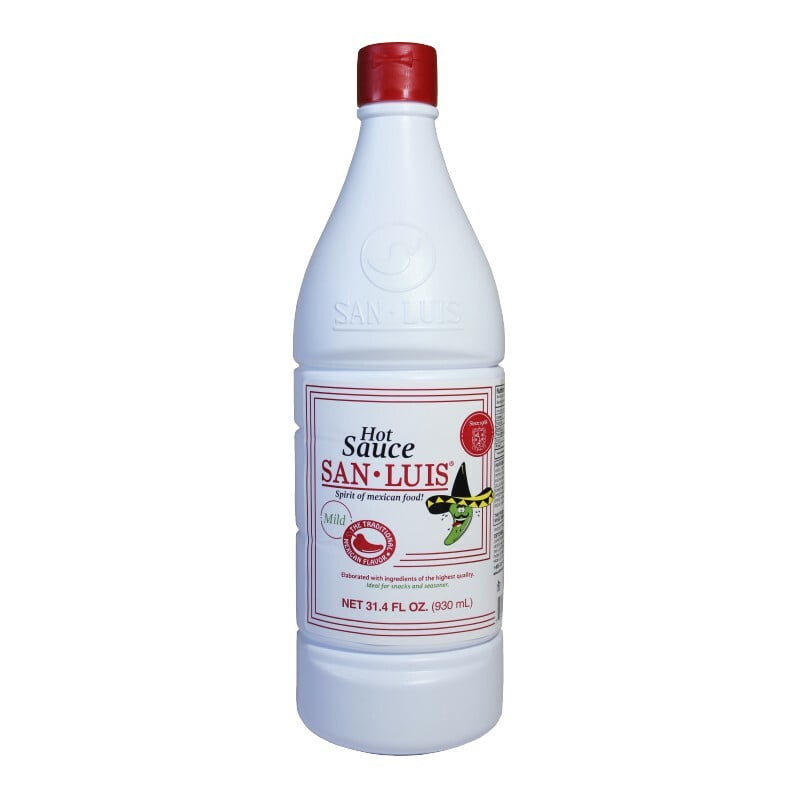 San Luis Hot Sauce 31.4 fl oz (Pack of 12)