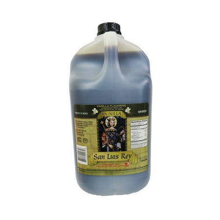 San Luis Rey 1 Gallon 128 fl. oz. Mexican Vanilla Extract from Mexico