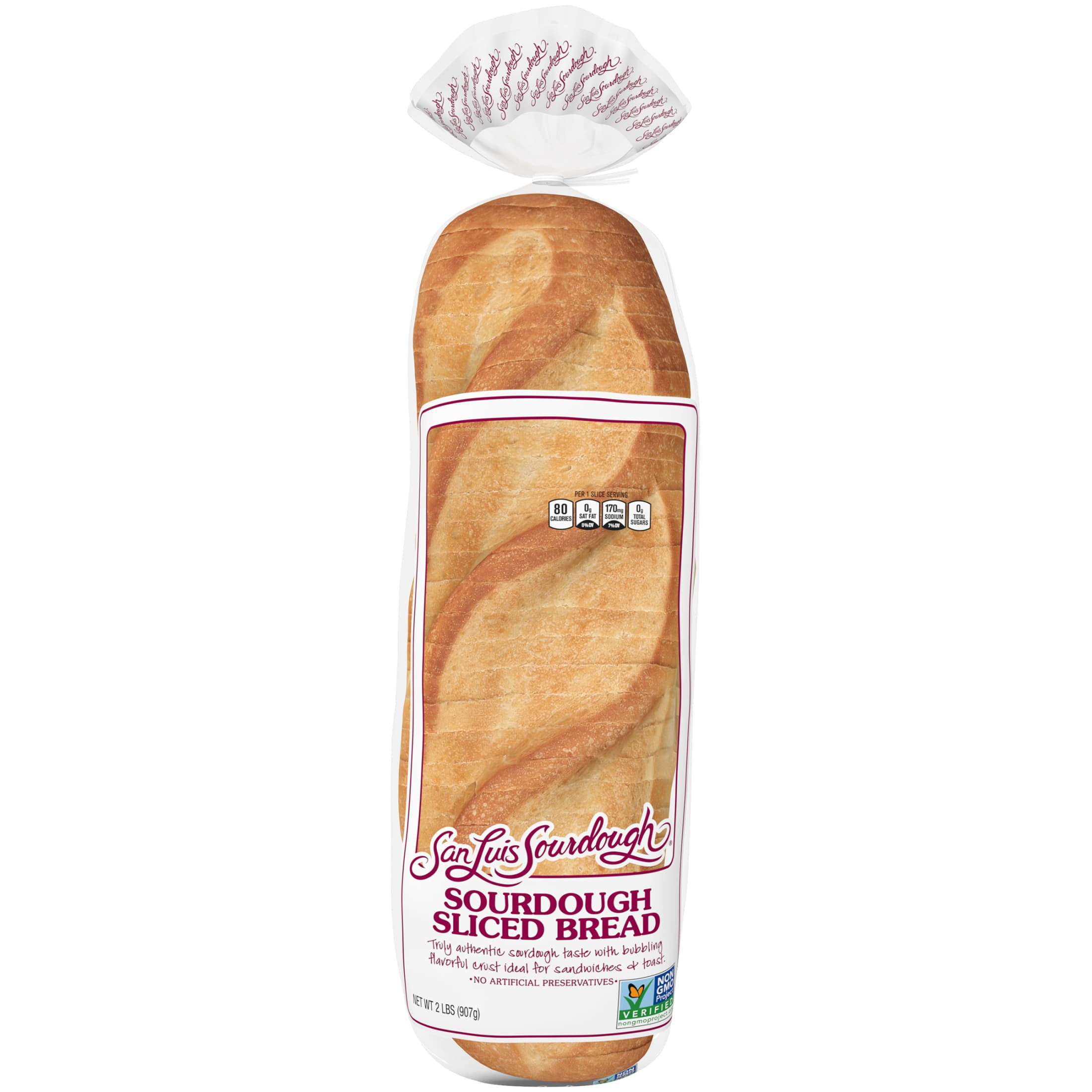 San Luis Sourdough Sliced Bread, 32 oz Box