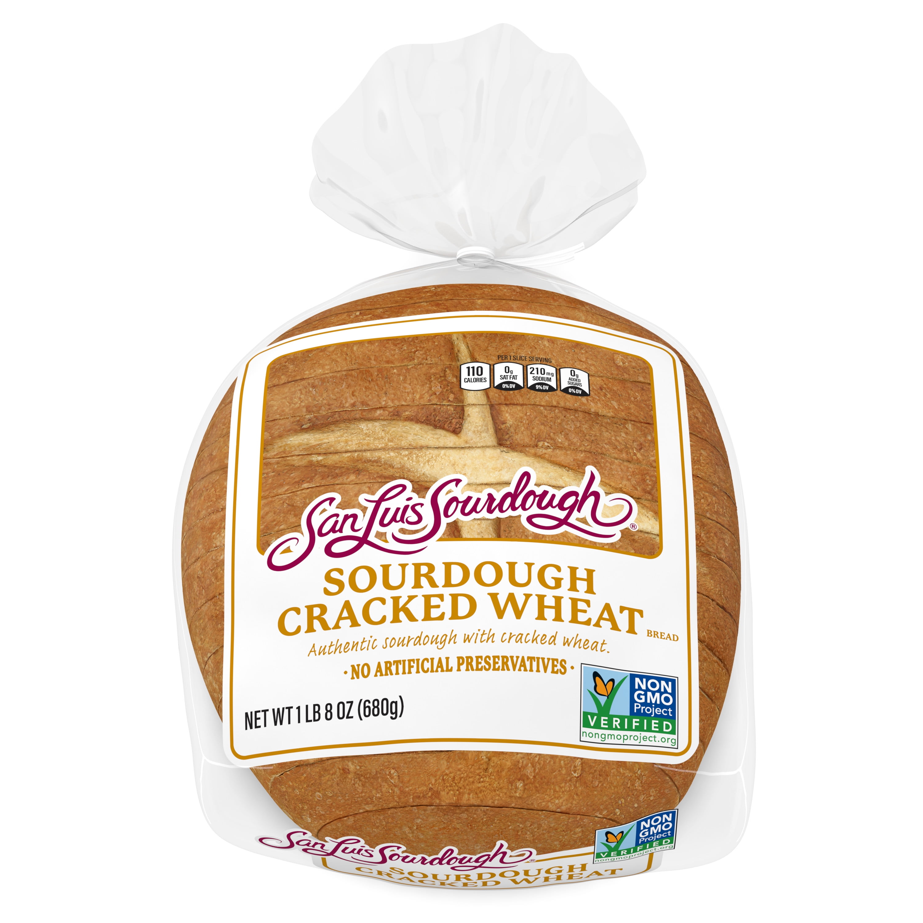 San Luis Sourdough Sourdough Cracked Wheat Bread, 24 oz