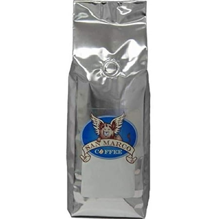 San Marco Coffee Decaffeinated Flavored Whole Bean Coffee, Hazelnut Cream, 1 Pound