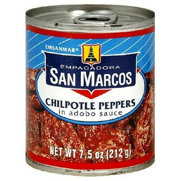 San Marcos Peppers Chipolte  7.5 Oz (Pack of 16)