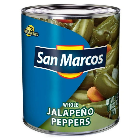 San Marcos Whole Jalapeno (Pack of 24)