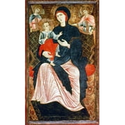 San Martino: Madonna. /Nthe Virgin And Child. Master Of San Martino. Wood, 13Th Century. Poster Print by  (18 x 24)