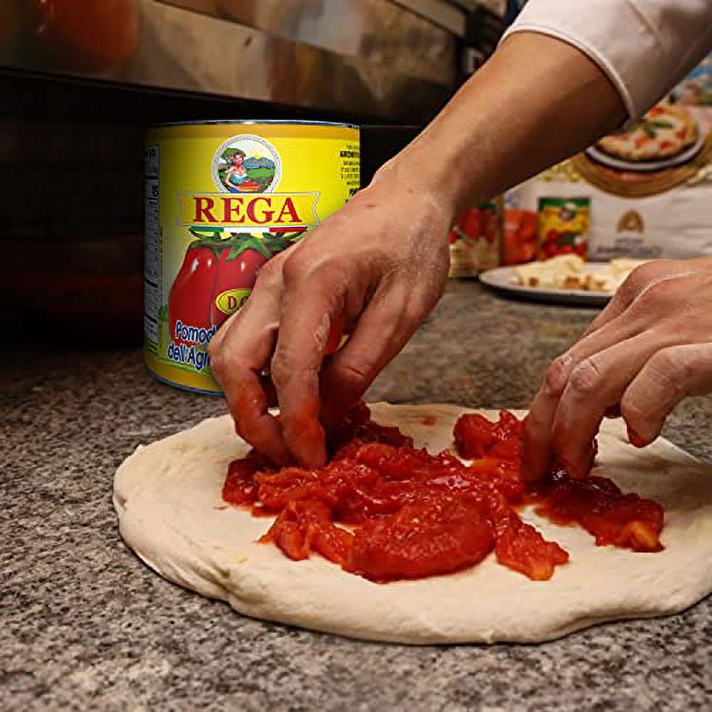 San Marzano DOP Authentic Whole Peeled Plum Tomatoes 28 oz cans (Pack