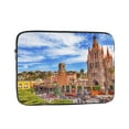 thumbnail image 1 of San Miguel de Allende 17 inch Portable Laptop Sleeve Compatible with MacBook Air Notebook Computer Case for Men Women College School Students, 1 of 7