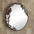 thumbnail image 1 of SPI Cast Iron Octopus Oval Wall Mirror, 1 of 2