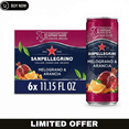 thumbnail image 1 of San Pellegrino Pomegranate & Orange 11.15 fl oz 6 can, 1 of 4