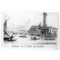 thumbnail image 1 of San Pietro Di Castello Poster Print by Giacomo Guardi - Italian Venice 1764 1835 Venice - 18 x 24, 1 of 1